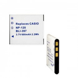 Casio NP-120 630mAh utángyártott akkumulátor